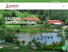 Tablet Screenshot of parquemakute.com